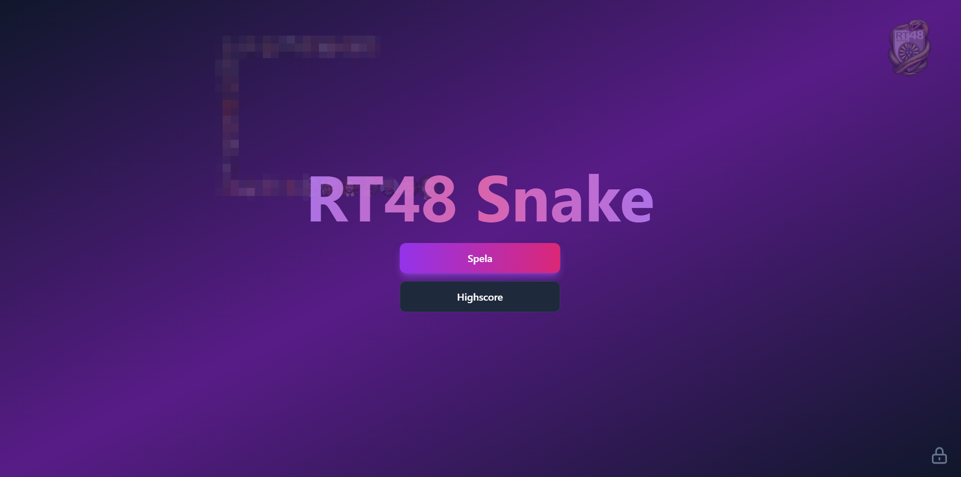 RT-Snake startsida